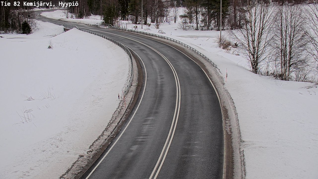 Kelikamerat Kuva Tie 82 Kemijärvi, Hyypiö, Kemijärvi, Lappi