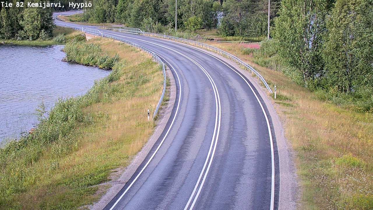 Kelikamerat Kuva Tie 82 Kemijärvi, Hyypiö, Kemijärvi, Lappi