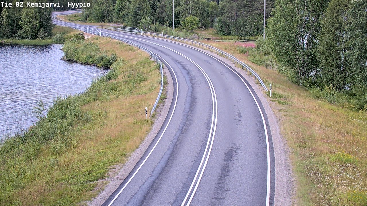Kelikamerat Kuva Tie 82 Kemijärvi, Hyypiö, Kemijärvi, Lappi