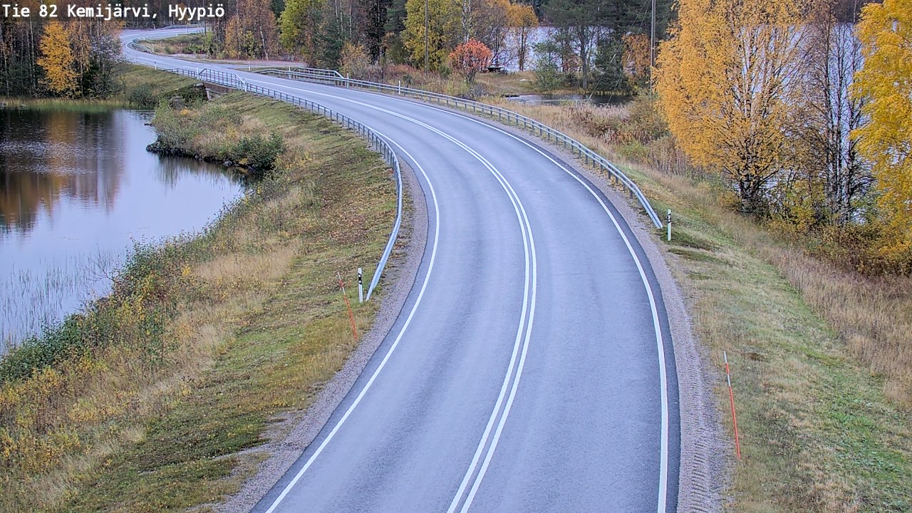 Kelikamerat Kuva Tie 82 Kemijärvi, Hyypiö, Kemijärvi, Lappi