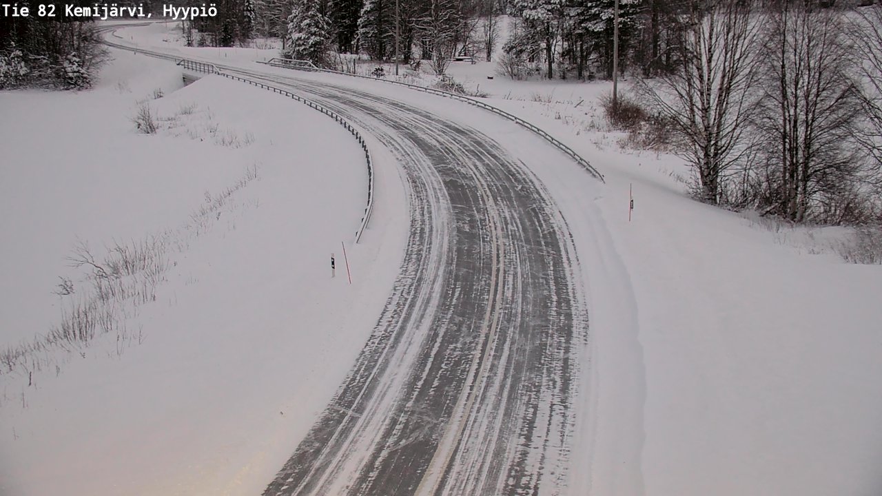 Kelikamerat Kuva Tie 82 Kemijärvi, Hyypiö, Kemijärvi, Lappi