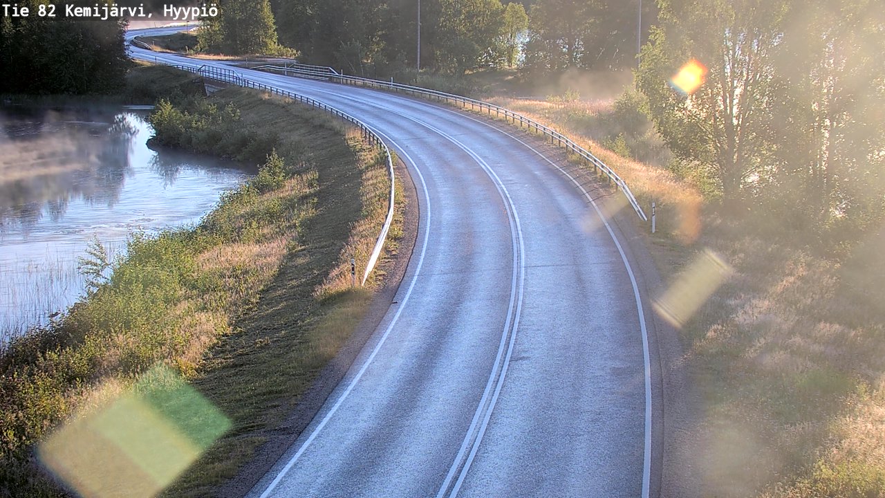Kelikamerat Kuva Tie 82 Kemijärvi, Hyypiö, Kemijärvi, Lappi