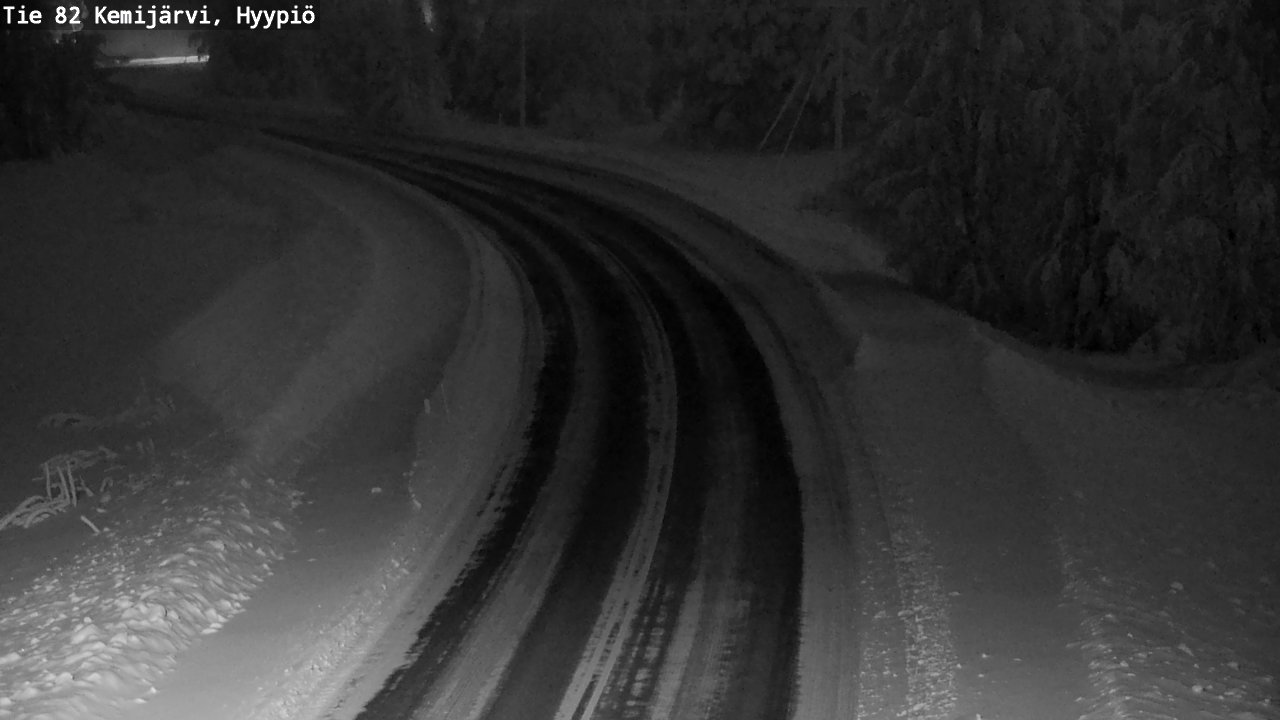 Kelikamerat Kuva Tie 82 Kemijärvi, Hyypiö, Kemijärvi, Lappi