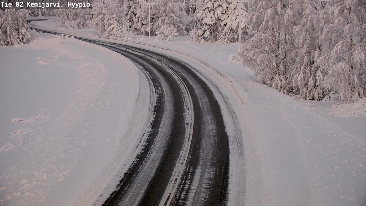 Kelikamerat Kuva Tie 82 Kemijärvi, Hyypiö, Kemijärvi, Lappi