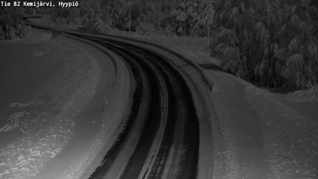 Kelikamerat Kuva Tie 82 Kemijärvi, Hyypiö, Kemijärvi, Lappi