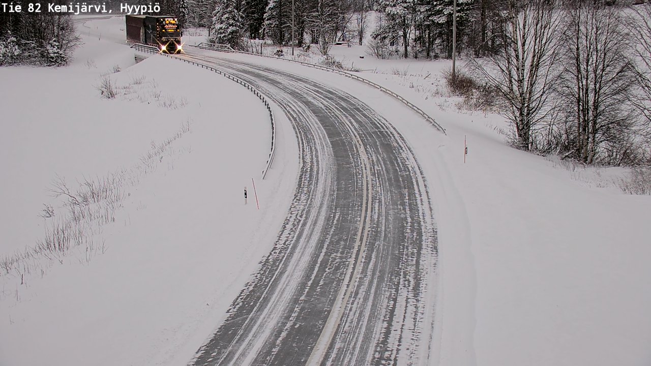 Kelikamerat Kuva Tie 82 Kemijärvi, Hyypiö, Kemijärvi, Lappi