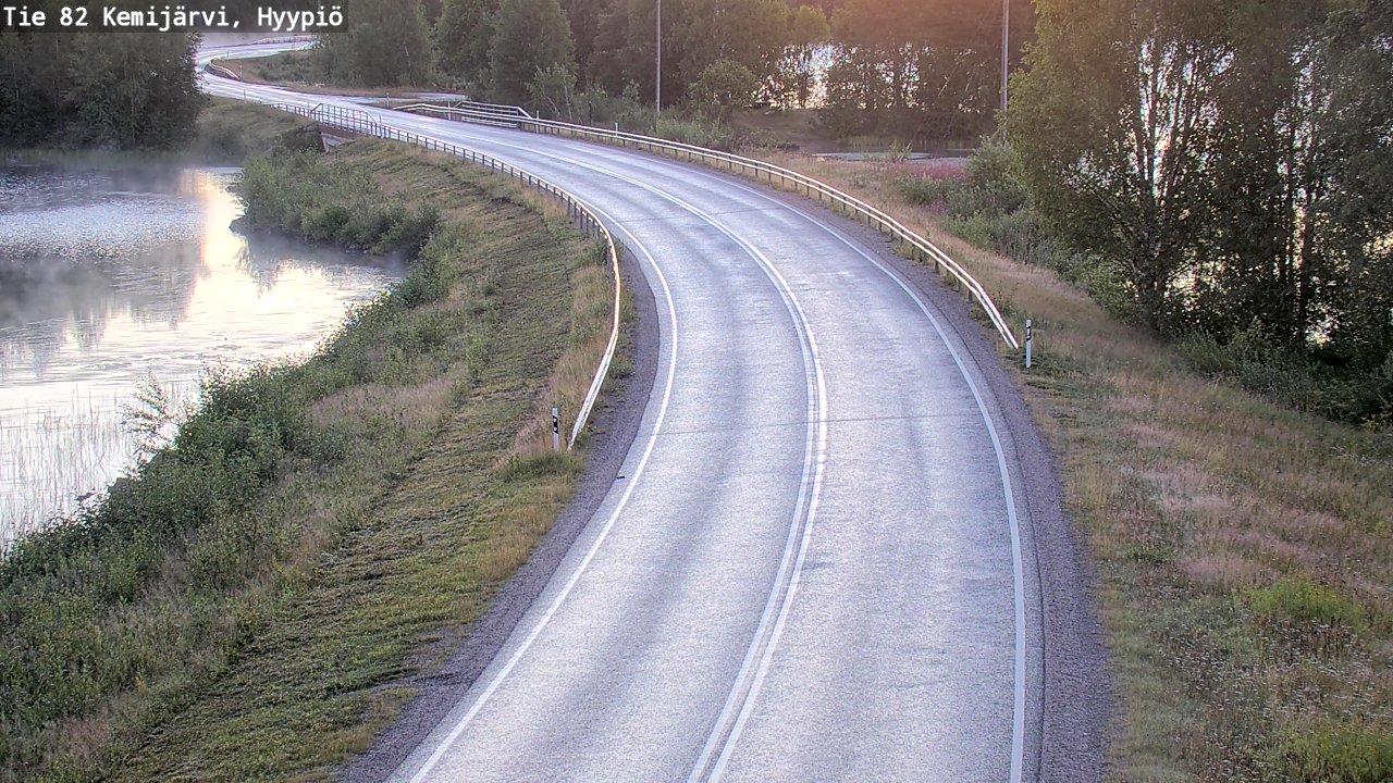 Kelikamerat Kuva Tie 82 Kemijärvi, Hyypiö, Kemijärvi, Lappi