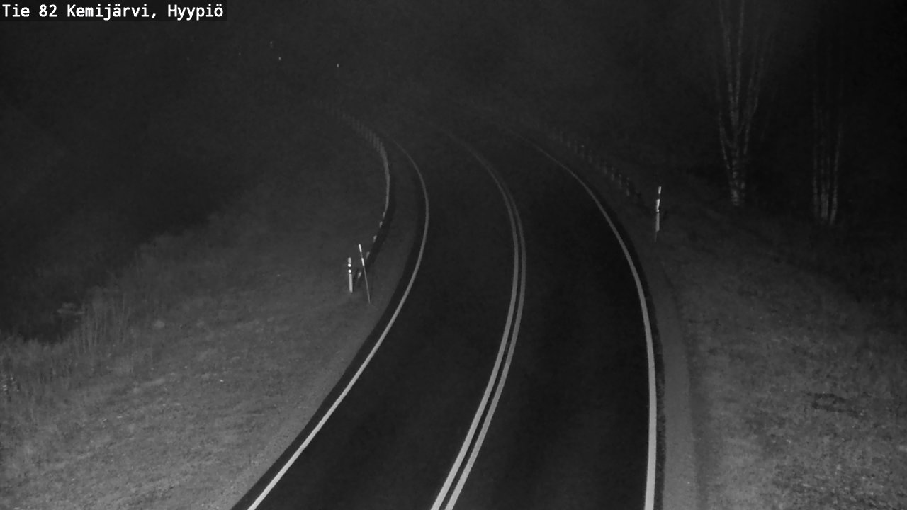 Kelikamerat Kuva Tie 82 Kemijärvi, Hyypiö, Kemijärvi, Lappi