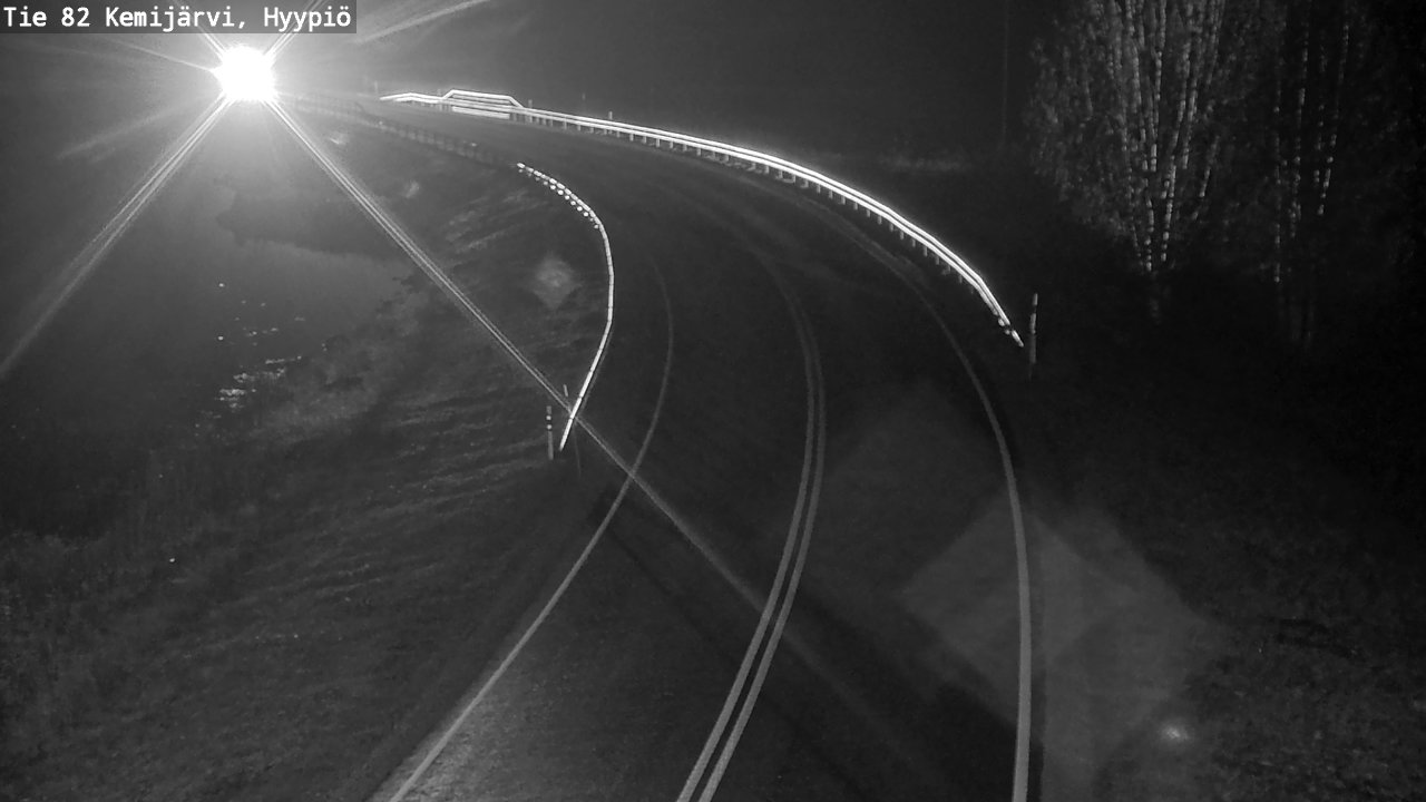 Kelikamerat Kuva Tie 82 Kemijärvi, Hyypiö, Kemijärvi, Lappi