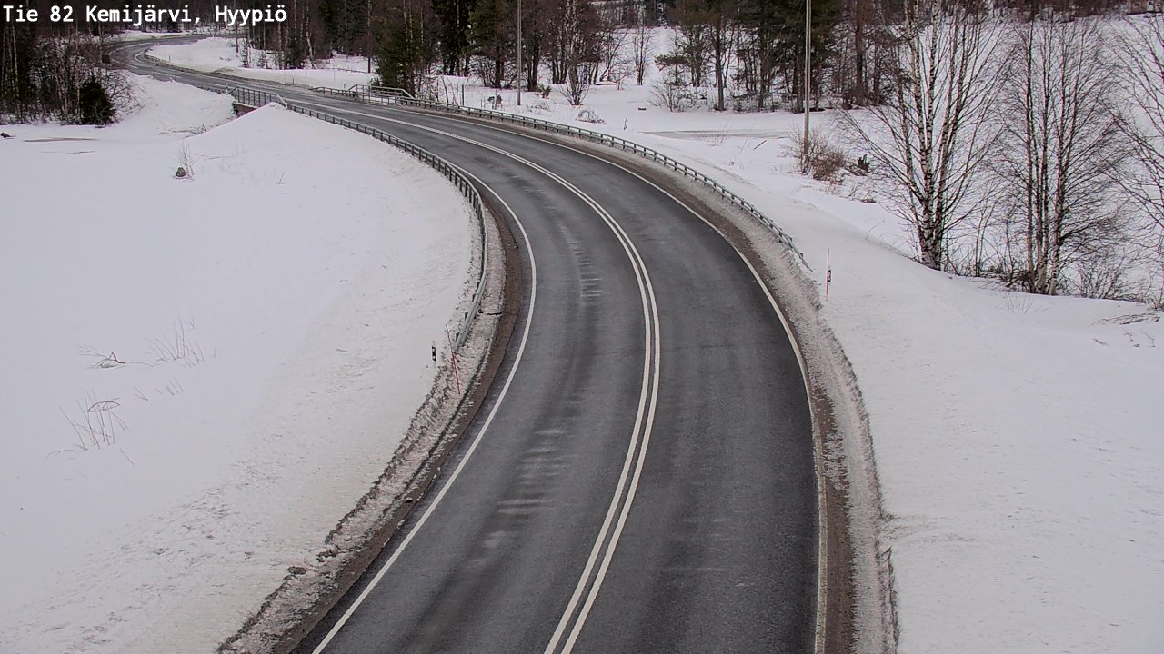 Kelikamerat Kuva Tie 82 Kemijärvi, Hyypiö, Kemijärvi, Lappi