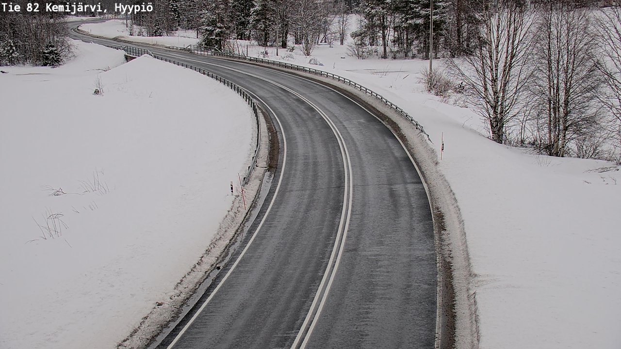 Kelikamerat Kuva Tie 82 Kemijärvi, Hyypiö, Kemijärvi, Lappi