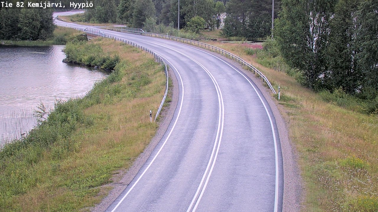 Kelikamerat Kuva Tie 82 Kemijärvi, Hyypiö, Kemijärvi, Lappi