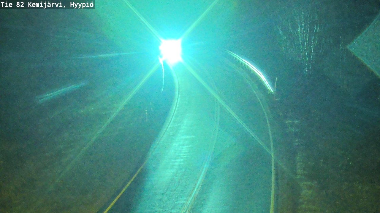 Kelikamerat Kuva Tie 82 Kemijärvi, Hyypiö, Kemijärvi, Lappi