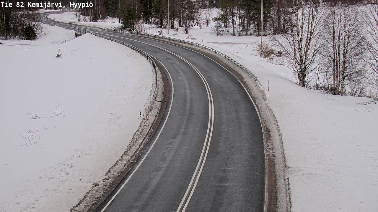 Kelikamerat Kuva Tie 82 Kemijärvi, Hyypiö, Kemijärvi, Lappi
