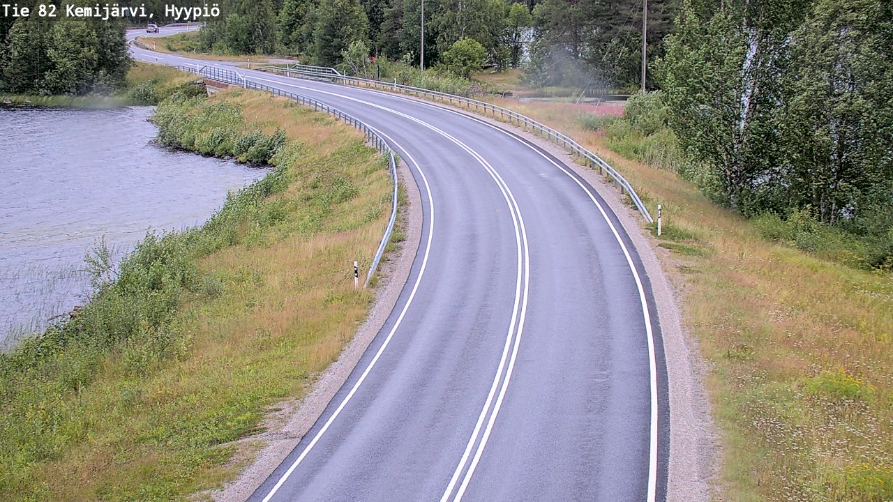 Kelikamerat Kuva Tie 82 Kemijärvi, Hyypiö, Kemijärvi, Lappi