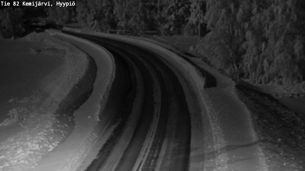 Kelikamerat Kuva Tie 82 Kemijärvi, Hyypiö, Kemijärvi, Lappi