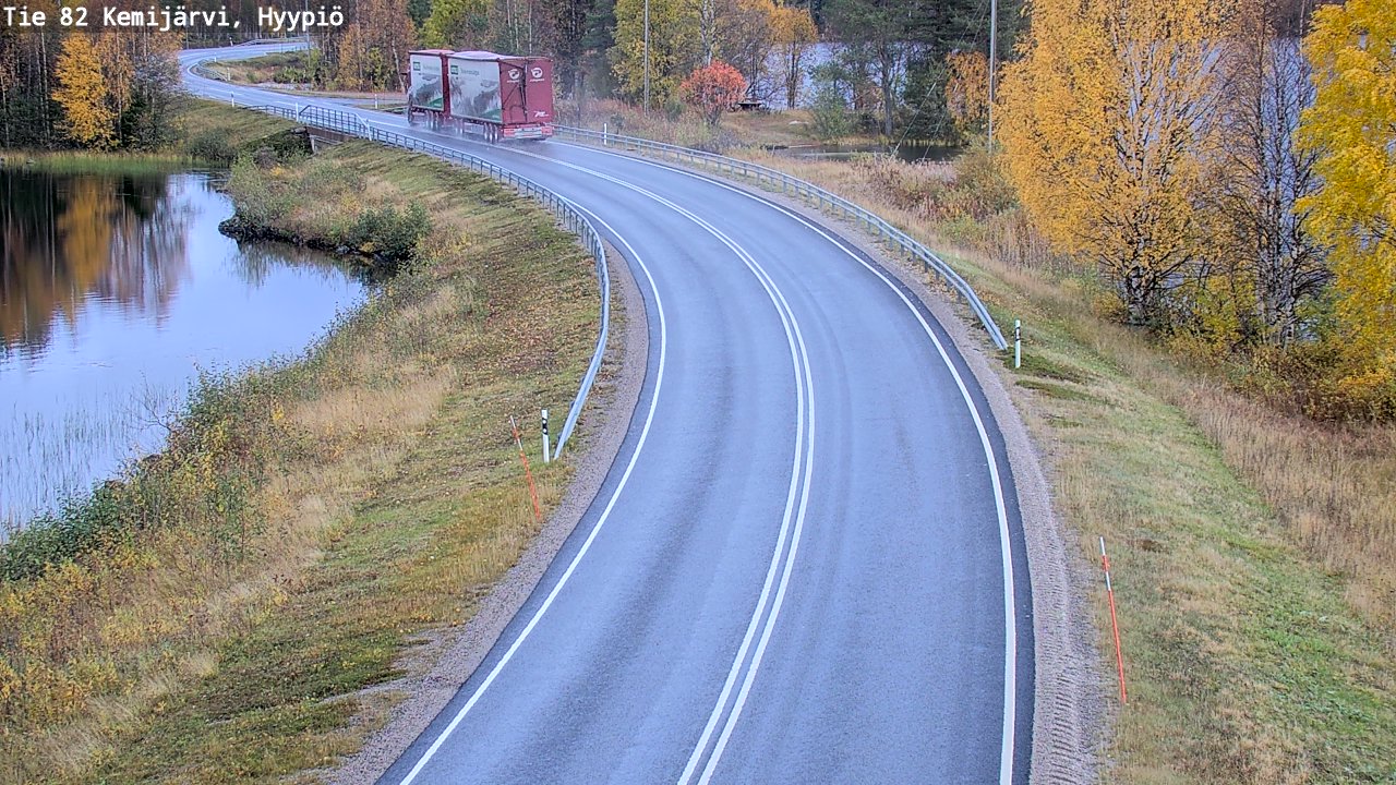 Kelikamerat Kuva Tie 82 Kemijärvi, Hyypiö, Kemijärvi, Lappi