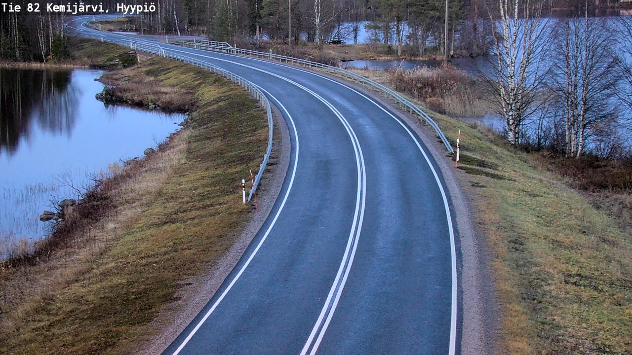 Kelikamerat Kuva Tie 82 Kemijärvi, Hyypiö, Kemijärvi, Lappi