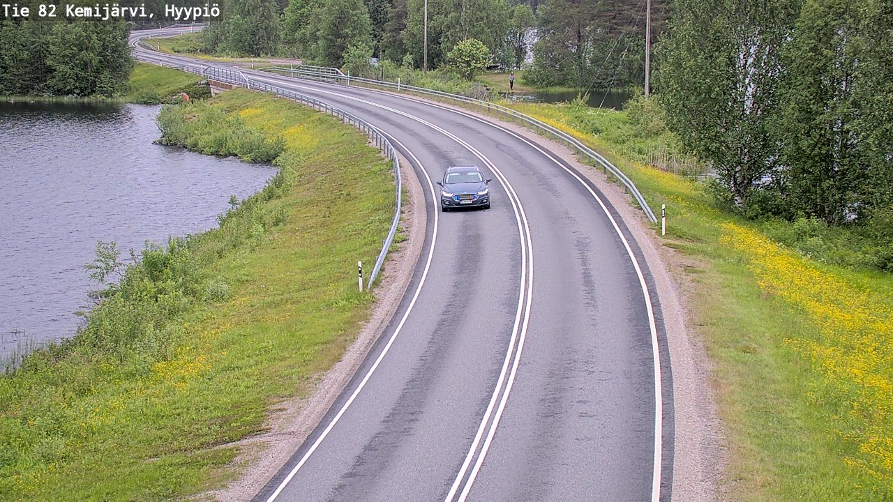 Kelikamerat Kuva Tie 82 Kemijärvi, Hyypiö, Kemijärvi, Lappi