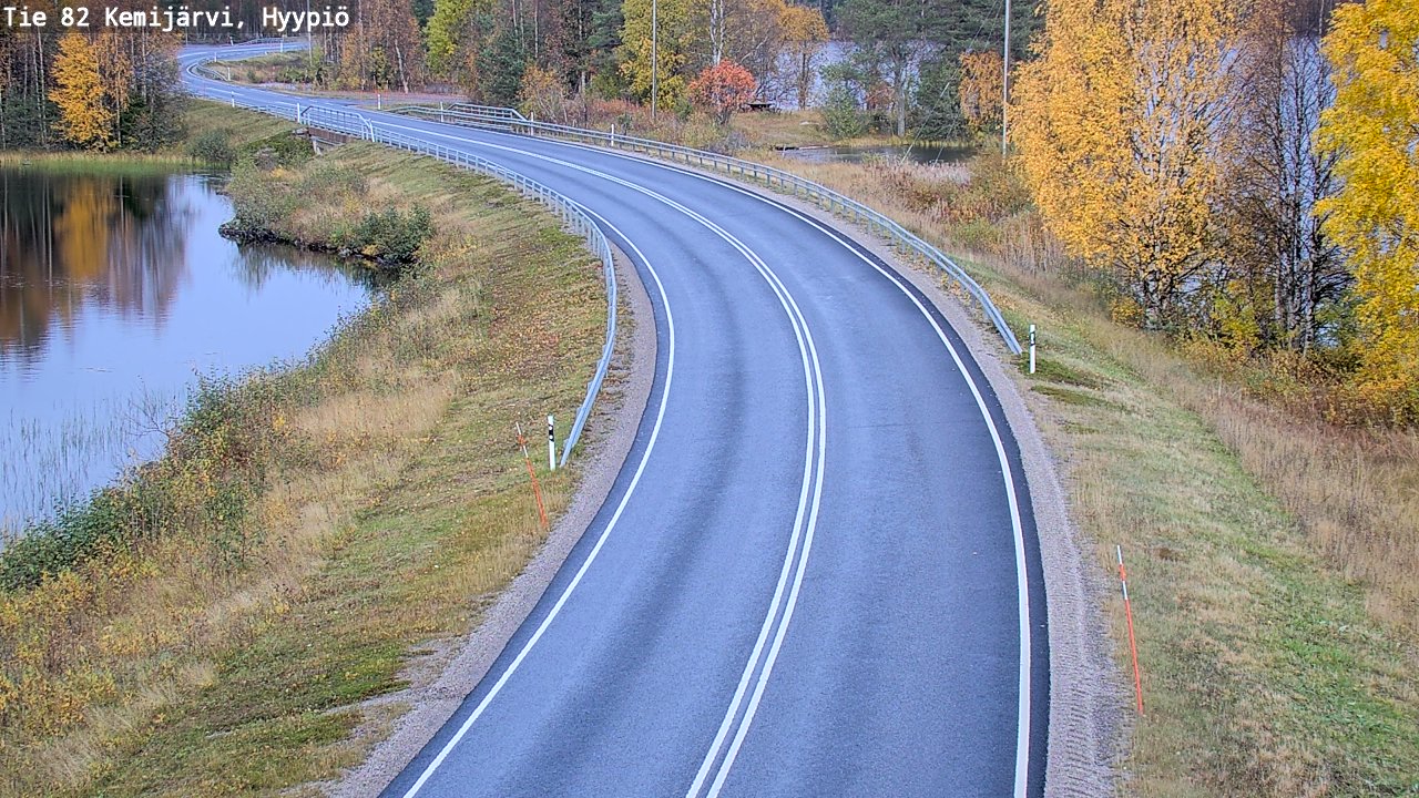 Kelikamerat Kuva Tie 82 Kemijärvi, Hyypiö, Kemijärvi, Lappi