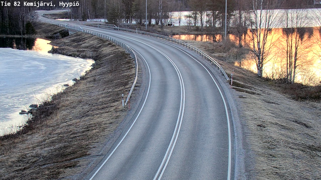Kelikamerat Kuva Tie 82 Kemijärvi, Hyypiö, Kemijärvi, Lappi