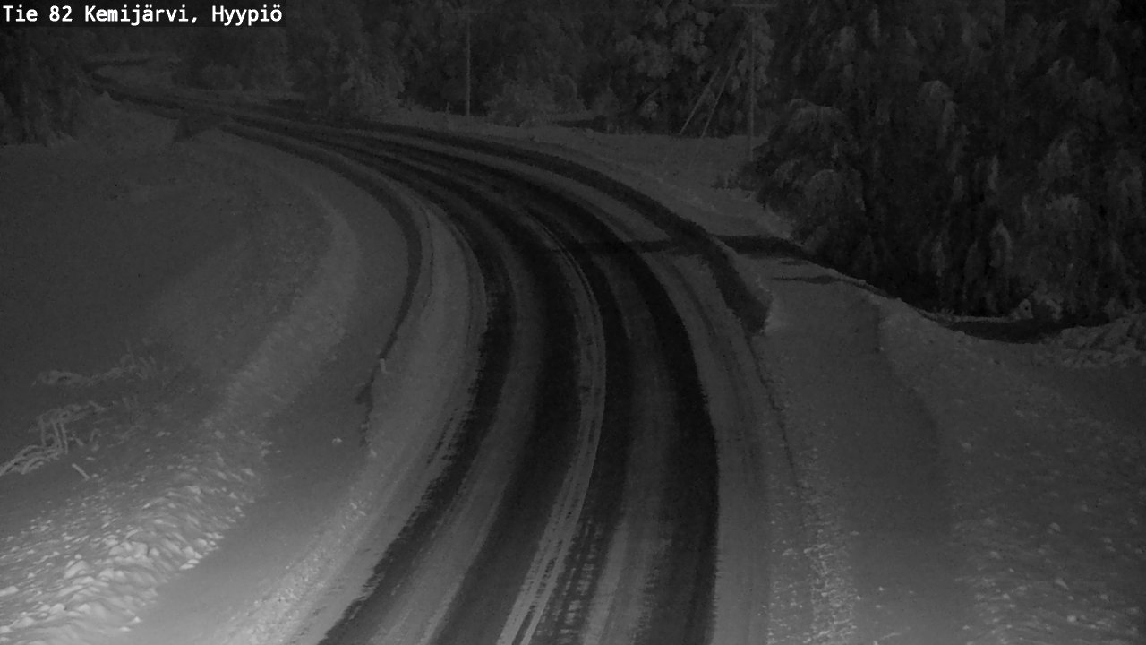 Kelikamerat Kuva Tie 82 Kemijärvi, Hyypiö, Kemijärvi, Lappi