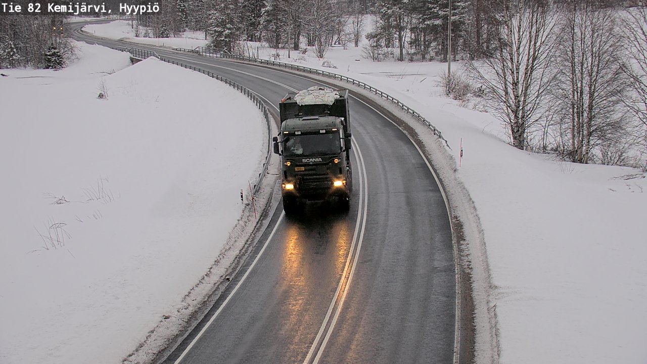 Kelikamerat Kuva Tie 82 Kemijärvi, Hyypiö, Kemijärvi, Lappi