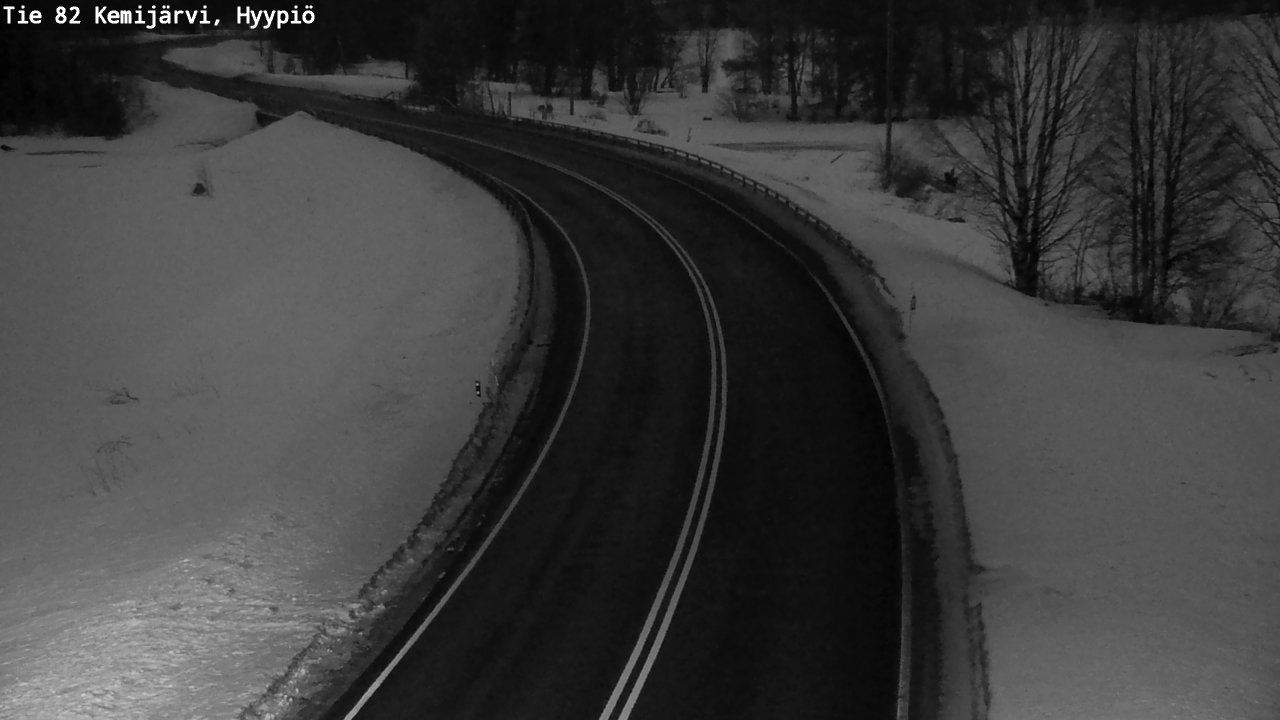 Kelikamerat Kuva Tie 82 Kemijärvi, Hyypiö, Kemijärvi, Lappi