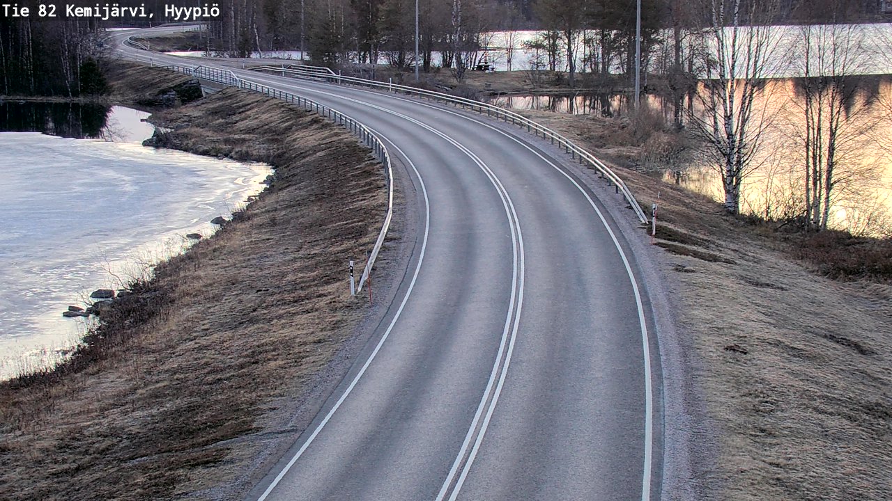 Kelikamerat Kuva Tie 82 Kemijärvi, Hyypiö, Kemijärvi, Lappi