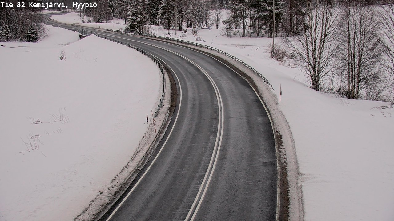 Kelikamerat Kuva Tie 82 Kemijärvi, Hyypiö, Kemijärvi, Lappi