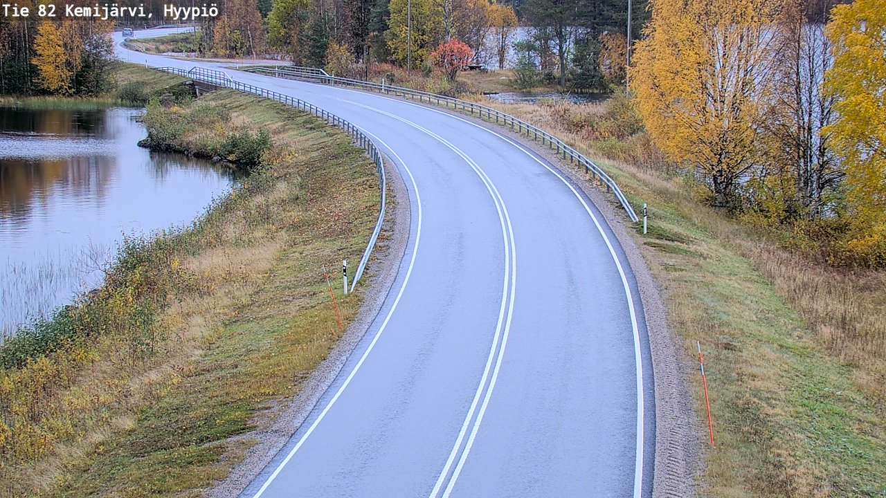 Kelikamerat Kuva Tie 82 Kemijärvi, Hyypiö, Kemijärvi, Lappi