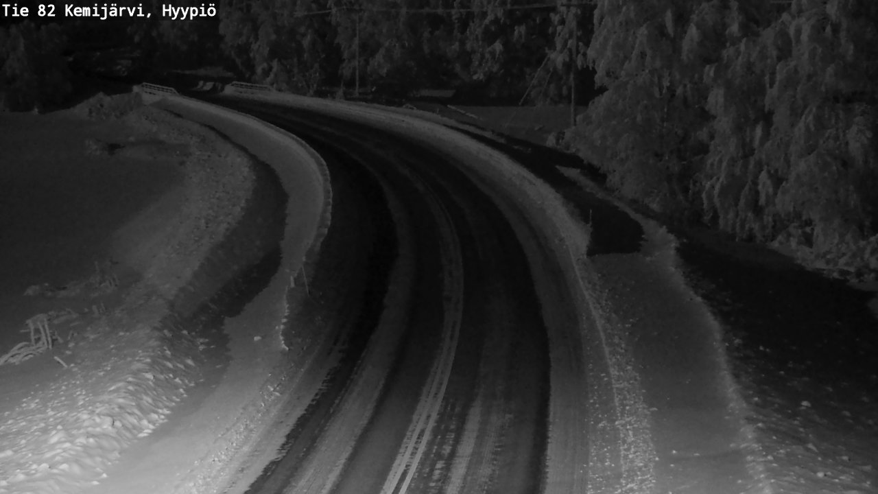 Kelikamerat Kuva Tie 82 Kemijärvi, Hyypiö, Kemijärvi, Lappi