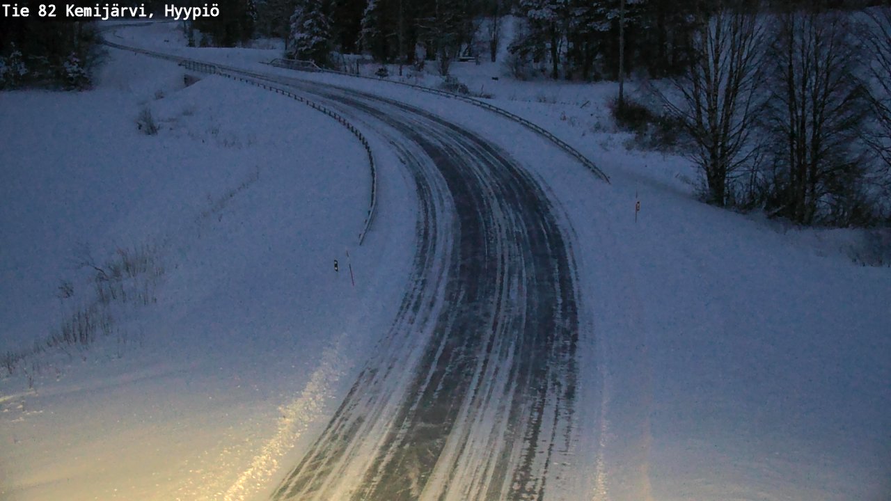 Kelikamerat Kuva Tie 82 Kemijärvi, Hyypiö, Kemijärvi, Lappi