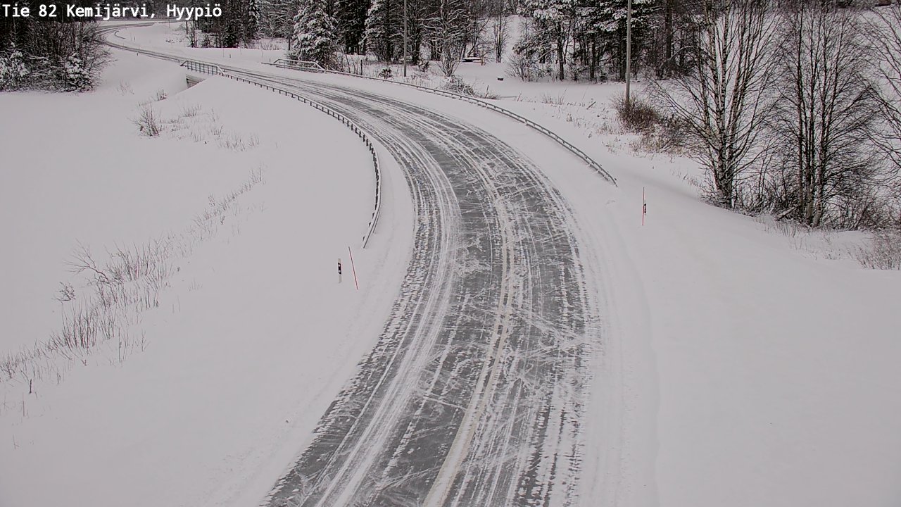 Kelikamerat Kuva Tie 82 Kemijärvi, Hyypiö, Kemijärvi, Lappi