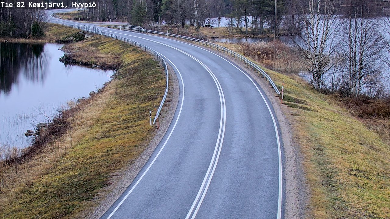 Kelikamerat Kuva Tie 82 Kemijärvi, Hyypiö, Kemijärvi, Lappi