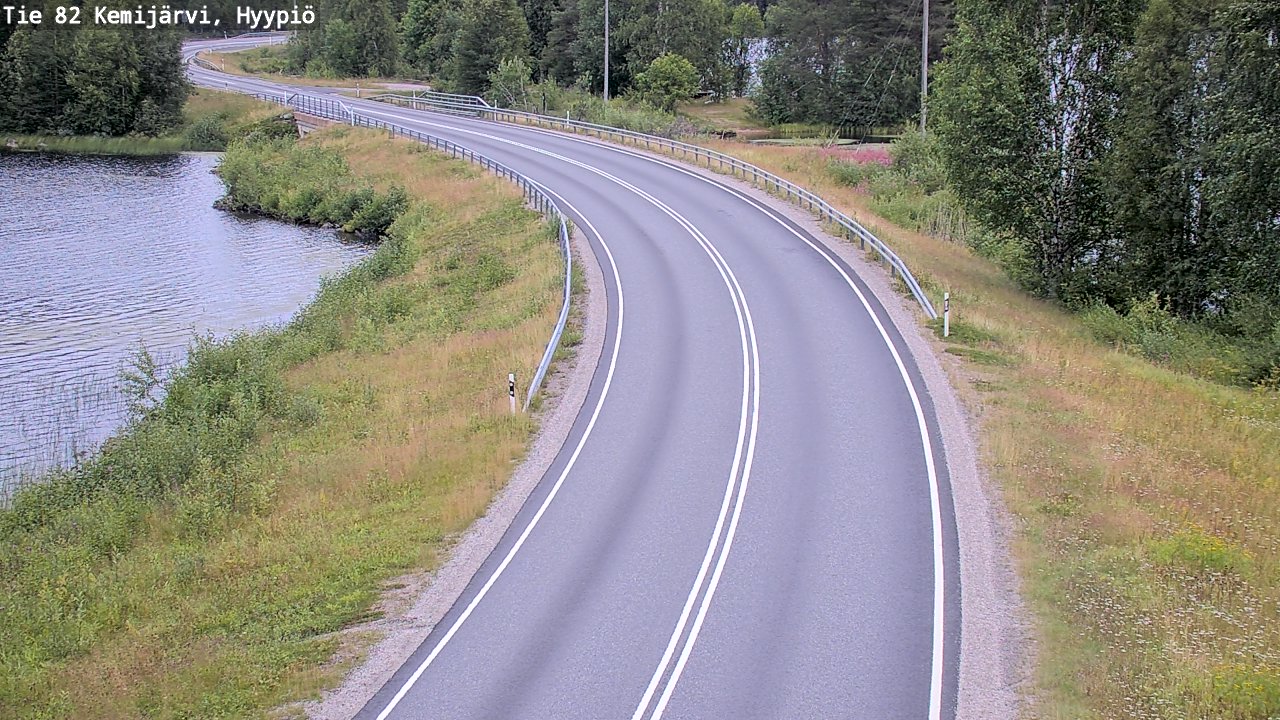 Kelikamerat Kuva Tie 82 Kemijärvi, Hyypiö, Kemijärvi, Lappi