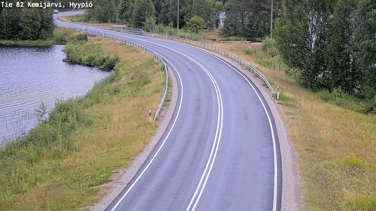 Kelikamerat Kuva Tie 82 Kemijärvi, Hyypiö, Kemijärvi, Lappi