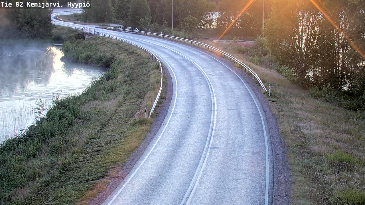 Kelikamerat Kuva Tie 82 Kemijärvi, Hyypiö, Kemijärvi, Lappi