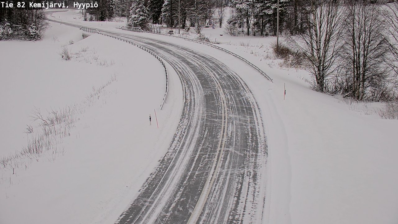 Kelikamerat Kuva Tie 82 Kemijärvi, Hyypiö, Kemijärvi, Lappi