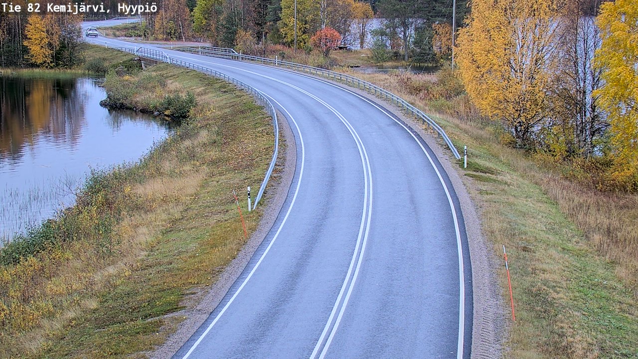 Kelikamerat Kuva Tie 82 Kemijärvi, Hyypiö, Kemijärvi, Lappi