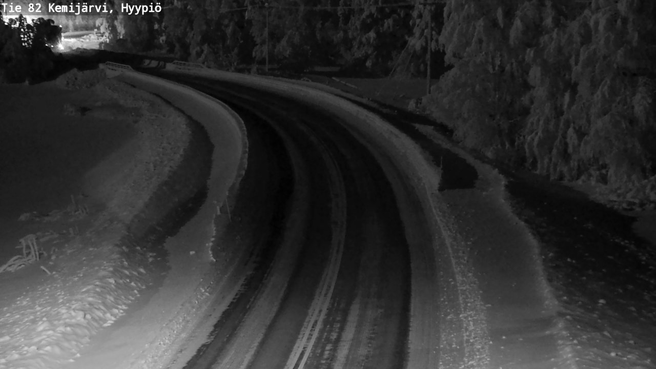 Kelikamerat Kuva Tie 82 Kemijärvi, Hyypiö, Kemijärvi, Lappi