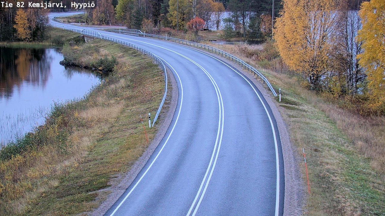 Kelikamerat Kuva Tie 82 Kemijärvi, Hyypiö, Kemijärvi, Lappi