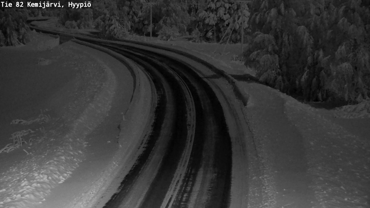 Kelikamerat Kuva Tie 82 Kemijärvi, Hyypiö, Kemijärvi, Lappi