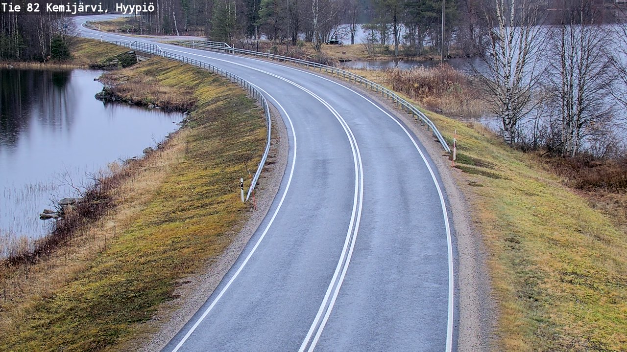Kelikamerat Kuva Tie 82 Kemijärvi, Hyypiö, Kemijärvi, Lappi