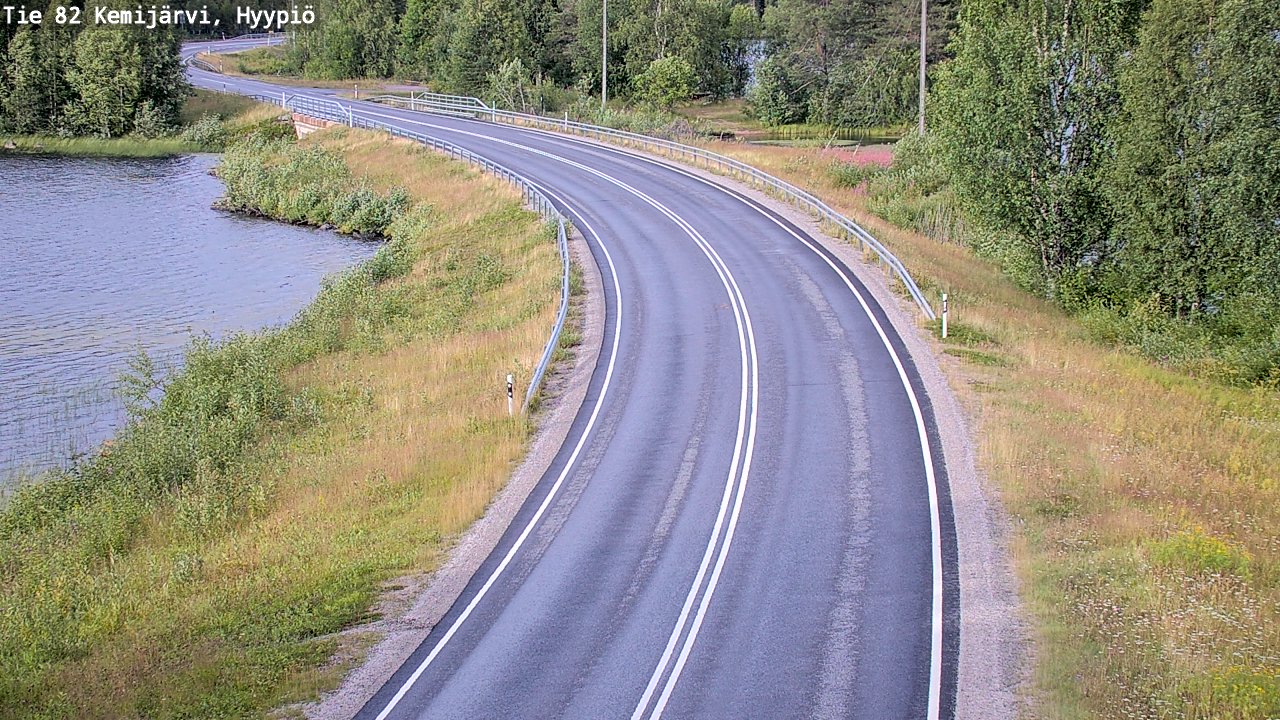 Kelikamerat Kuva Tie 82 Kemijärvi, Hyypiö, Kemijärvi, Lappi