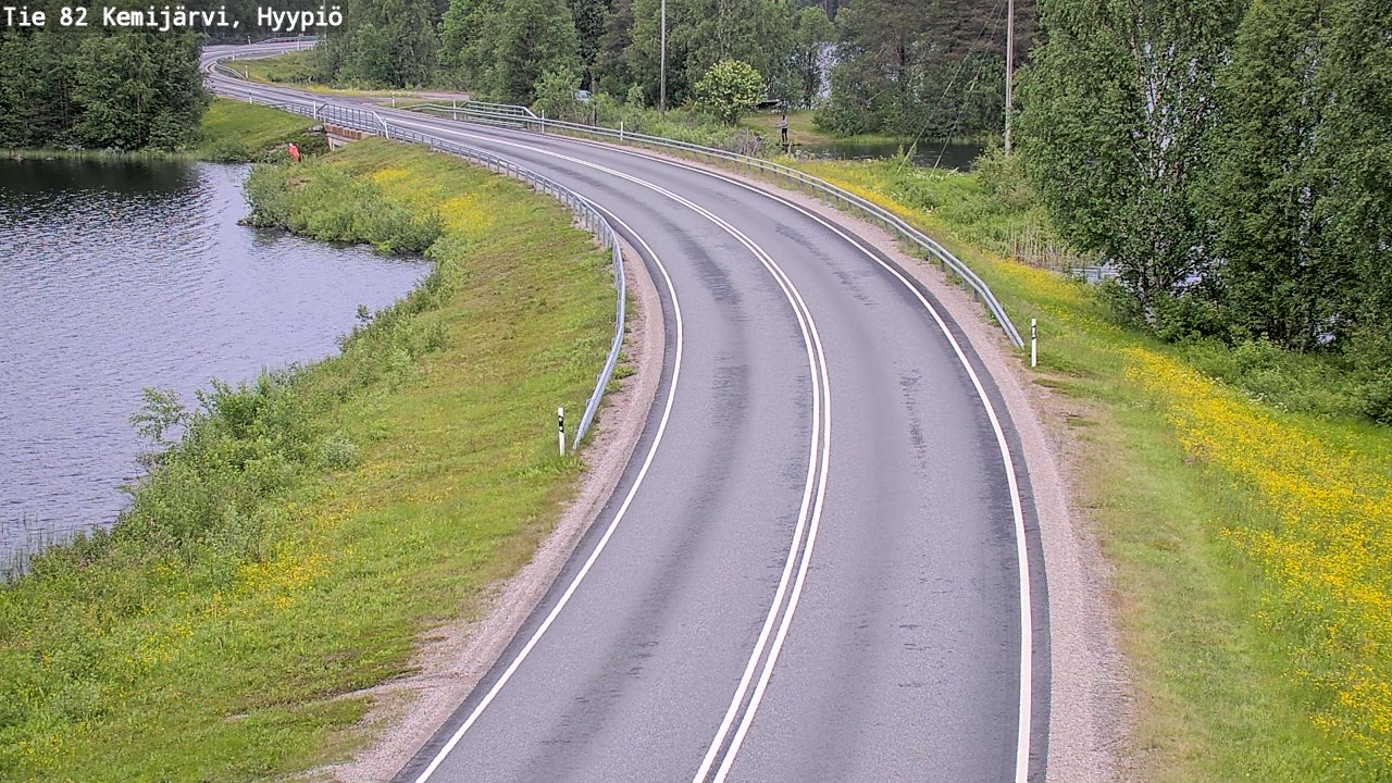 Kelikamerat Kuva Tie 82 Kemijärvi, Hyypiö, Kemijärvi, Lappi