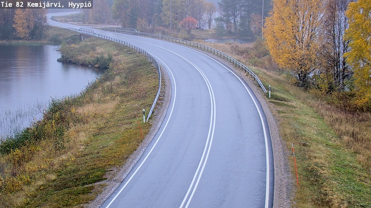 Kelikamerat Kuva Tie 82 Kemijärvi, Hyypiö, Kemijärvi, Lappi