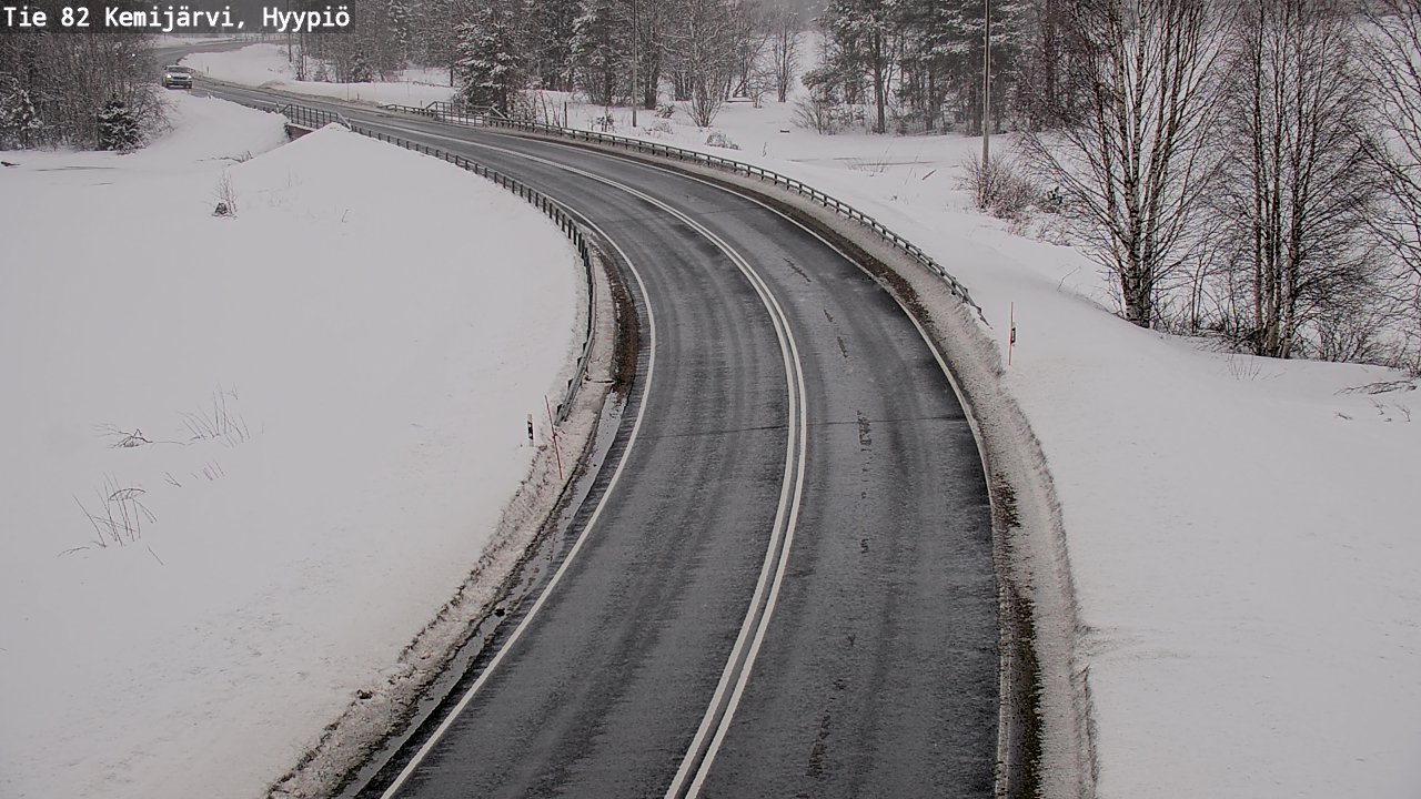 Kelikamerat Kuva Tie 82 Kemijärvi, Hyypiö, Kemijärvi, Lappi