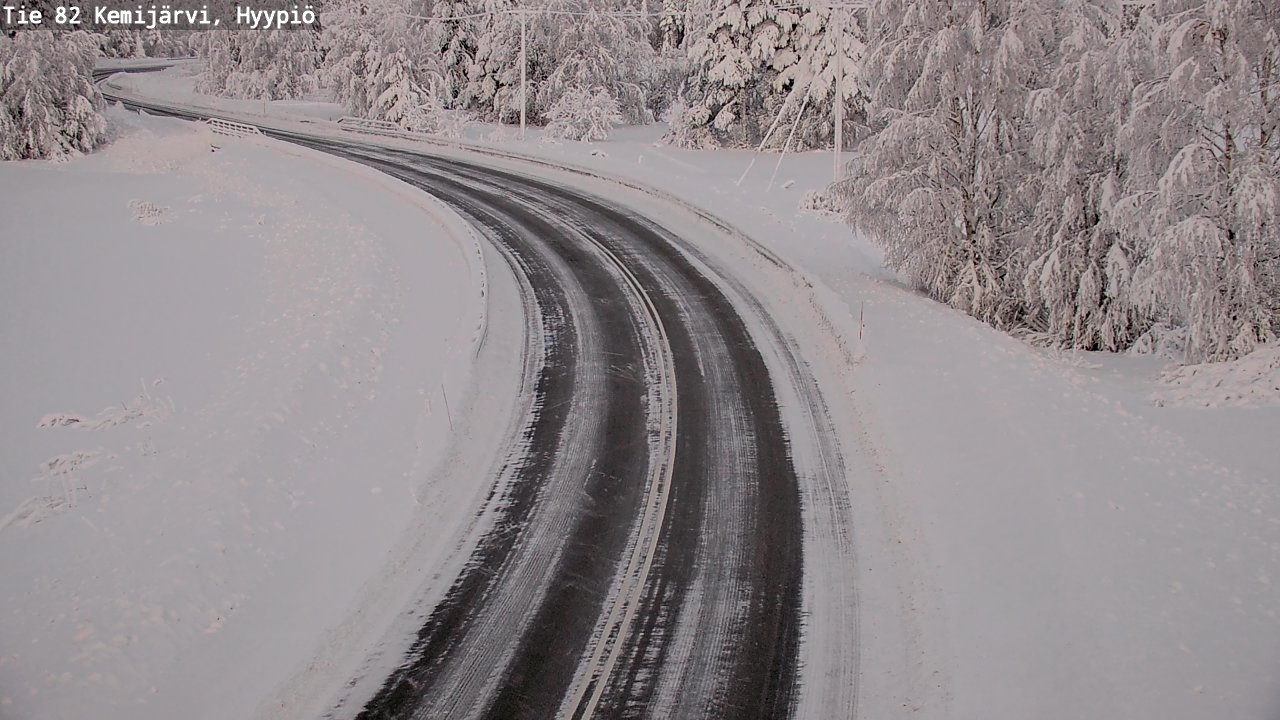 Kelikamerat Kuva Tie 82 Kemijärvi, Hyypiö, Kemijärvi, Lappi