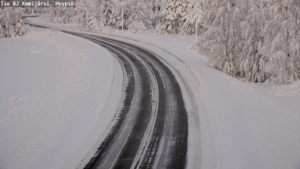 Kelikamerat Kuva Tie 82 Kemijärvi, Hyypiö, Kemijärvi, Lappi